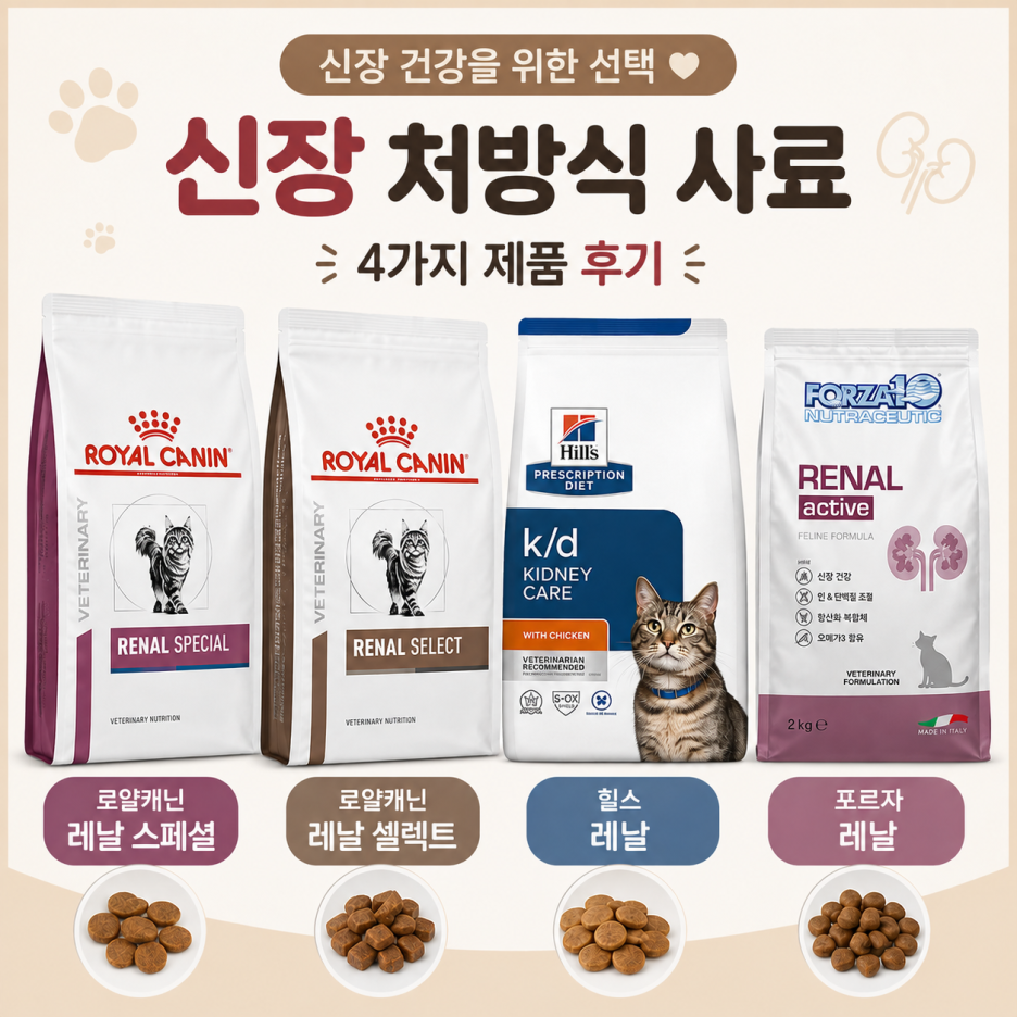 신부전 고양이 처방사료